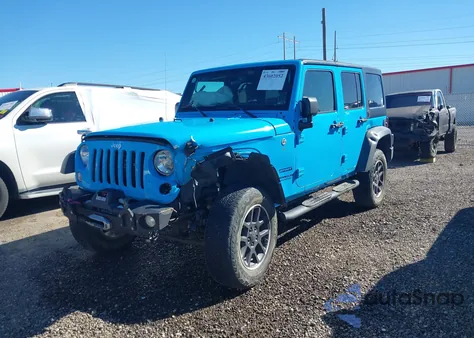 2017 Jeep Wrangler Unlimited Sport 4X4 from USA, damaged, VIN 1C4BJWDG9HL672892